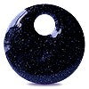 Buy Blue Goldstone Round Pendant 48mm (1)