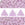 Beads wholesaler KHEOPS par PUCA 6mm pastel light lila rose (10g)