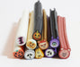 Vente canes fimo x10 canes halloween cane pâte polymère