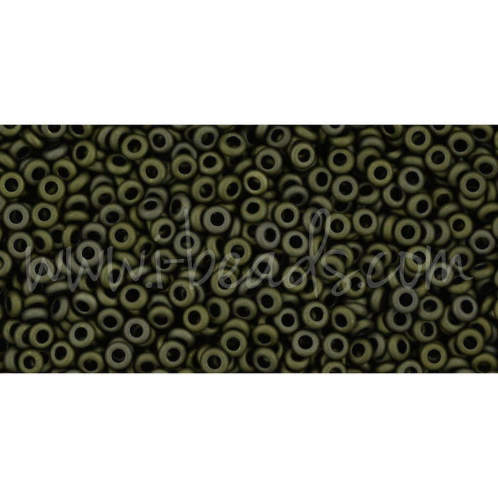 Vente cc617 toho demi round 11/0 matte color dark olive (5g)