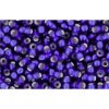 Buy cc28df - perles de rocaille Toho 11/0 silver lined frosted cobalt(10g)