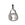 Beads wholesaler Silver lock pendant 925 17x9mm (1)