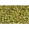 Buy cc996 - Toho rock beads 11/0 gold lined rainbow peridot (10g)