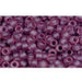 Vente cc6bf perles de rocaille Toho 11/0 transparent frosted medium amethyst (10g)