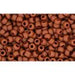 Creez cc46lf perles de rocaille Toho 11/0 opaque frosted terra cotta (10g)