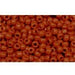 Vente au détail cc46l perles de rocaille Toho 11/0 opaque terra cotta (10g)