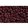 Buy cc46f - Toho rock beads 11/0 opaque frosted oxblood (10g)