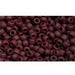 Acheter au détail cc46f perles de rocaille Toho 11/0 opaque frosted oxblood (10g)