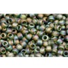 Buy cc180f - perles de rocaille Toho 11/0 trans-rainbow frosted olivine (10g)