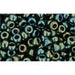 Vente cc84 perles de rocaille toho 8/0 metallic iris green/brown (10g)