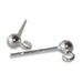 Acheter Clou d'oreilles bille 3mm avec anneau argent 925 (2)