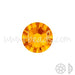 Strass à coller Cristal 2088 flat back topaz ss16-3 9mm (60) - LaMercerieDesCopines