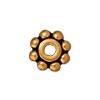 Buy Pearl gold-plated metal washer aged 6mm (10)