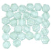 Creez Perles Honeycomb 6mm matte light green luster (30)