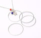 Achat en gros 4 anneaux connecteurs 25mm x 1 mm argenté connecteurs bijoux