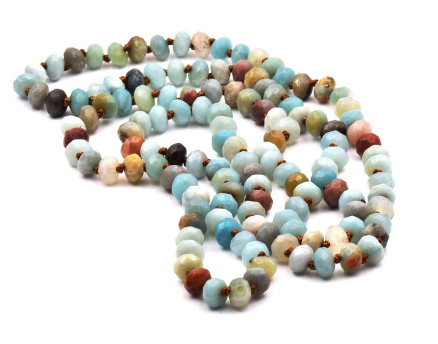 Amazonite 5x8mm Jumper, Length 1m (1)